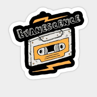 Vintage -Evanescence Sticker